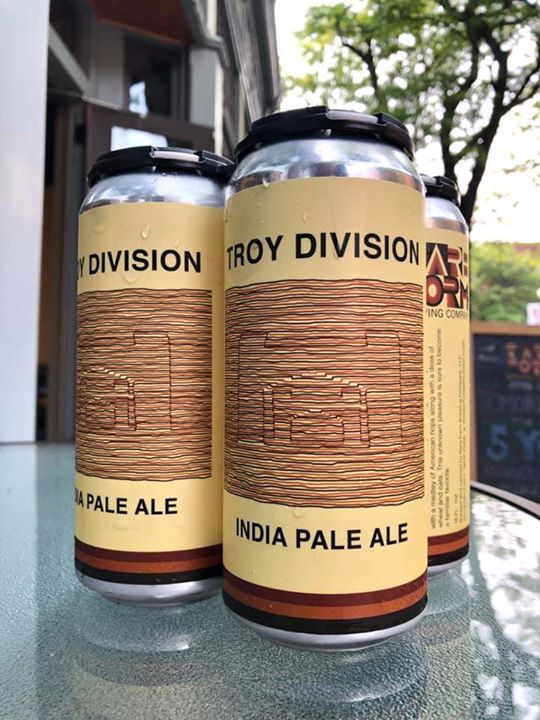 Tomorrow we release Troy Division IPA in 16oz can 4 packs! We’re super excited…