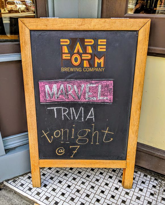 We’re ready! #trivia #chalkart #craftbeer #congressstreet #sidewalklife #comevisit