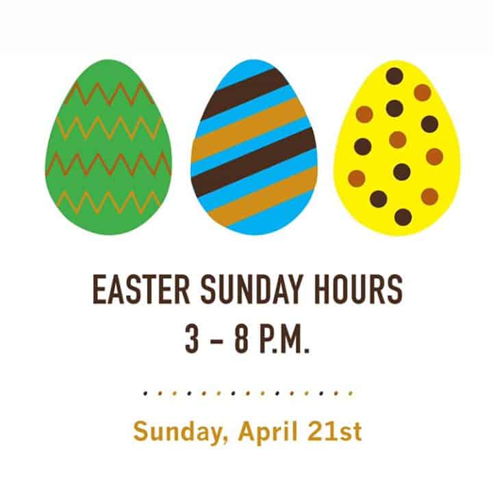 If you are out and about on Sunday, we will be open! Limited hours:…