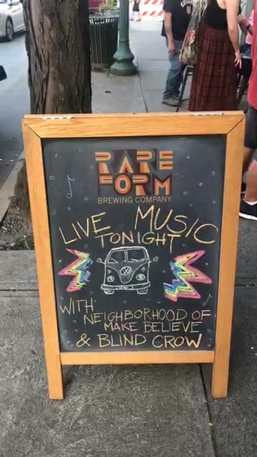 Rare Form Brewing Company was live