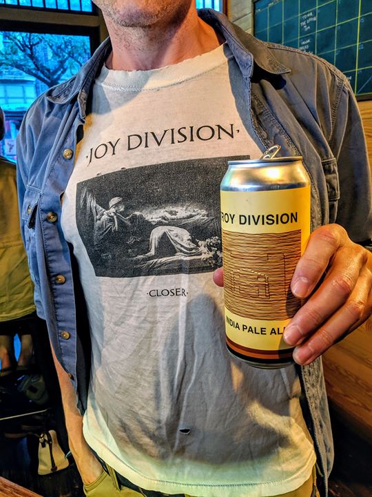 How are you celebrating the return of Troy Division? #bandshirt #joydivision #craftbeer #enjoytroy #puns…