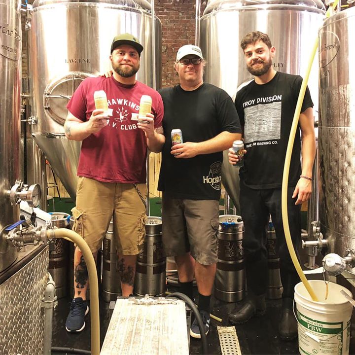Collaboration Day with Barrier Brewing Co. Brewing up a special lager to be released…