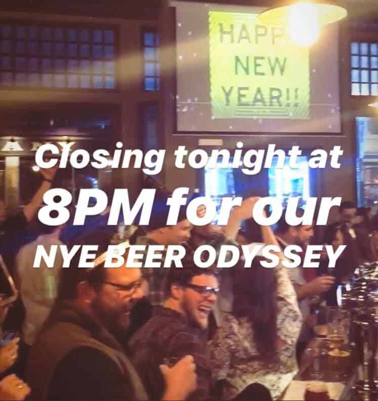 We will close to the public at 8pm tonight in preparation to embark on a Beer O…