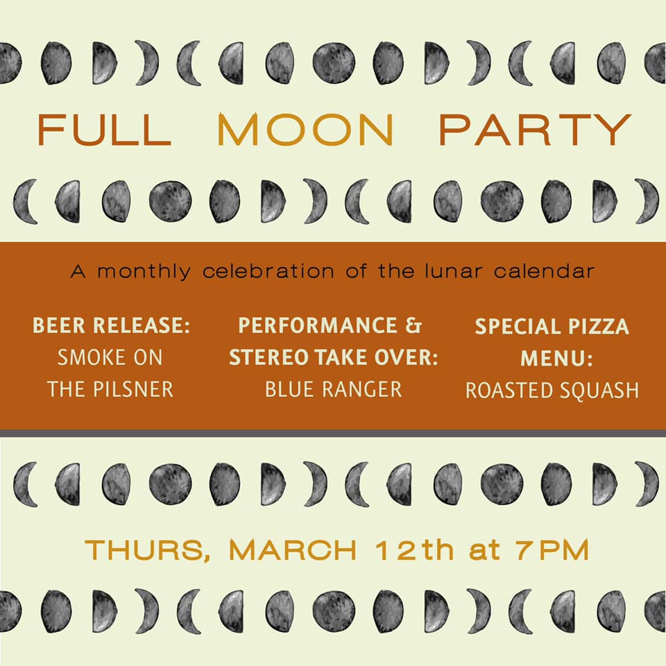 ? Tonight! ? We are celebrating the recent full moon with a night of live music by B…