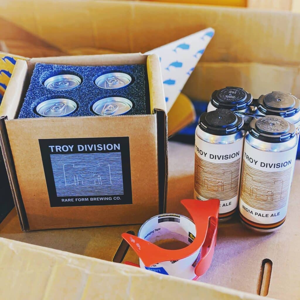 We’re shipping! Join the Troy Division with Rare Form beer delivered safely and secu…