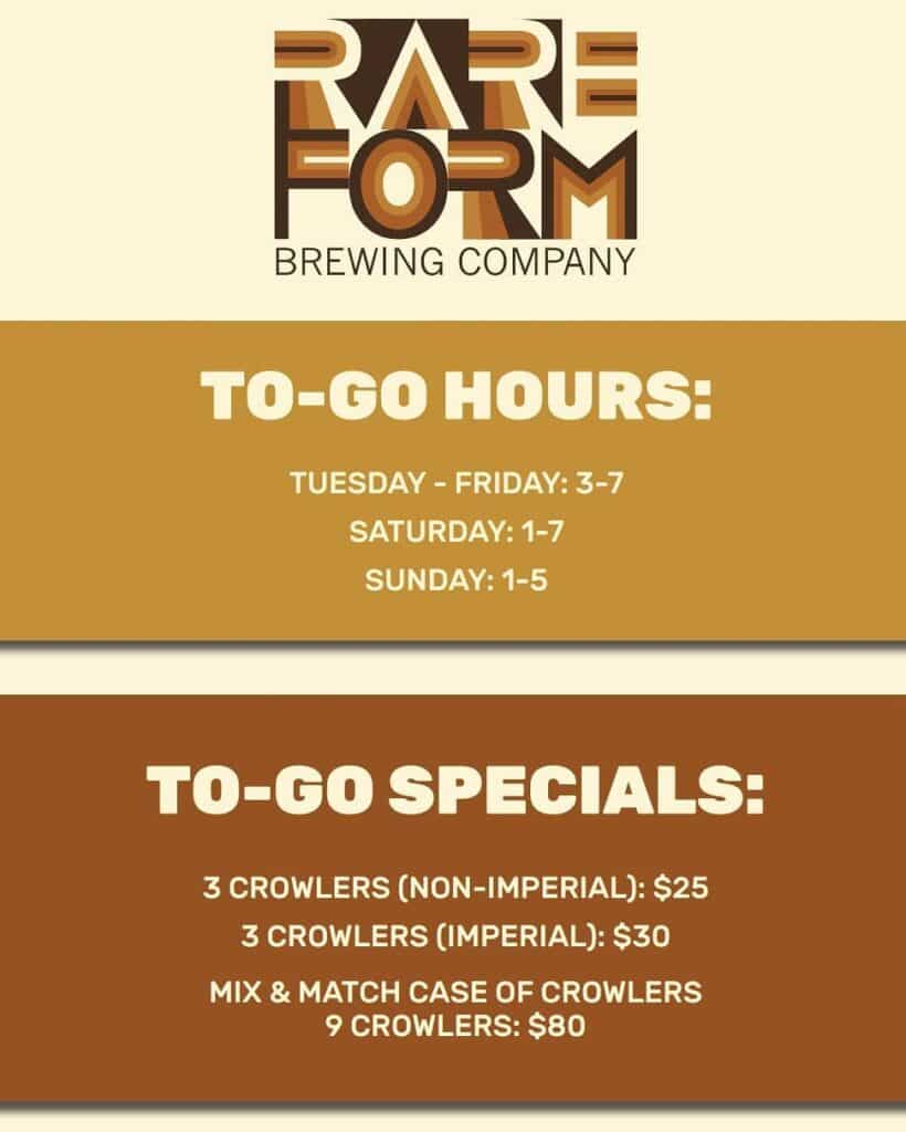 Planning to stop by the taproom for some beer supplies? We've got you covered. …