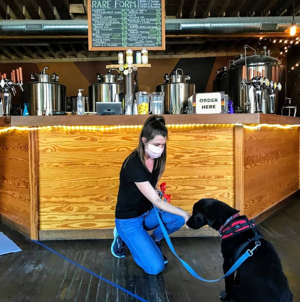 Dogs at the brewery! ???‍?⁣