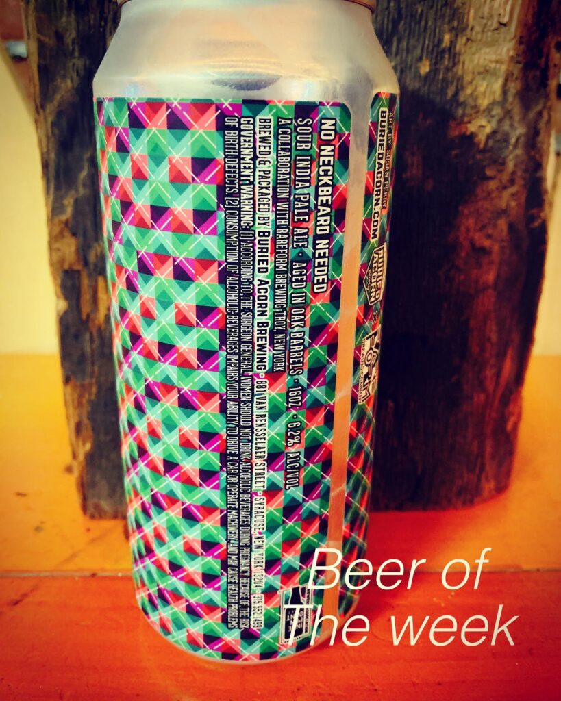 Beer of the week: NO NECKBEARD NEEDED​ // 5.2% // The use of a quick-fermenting