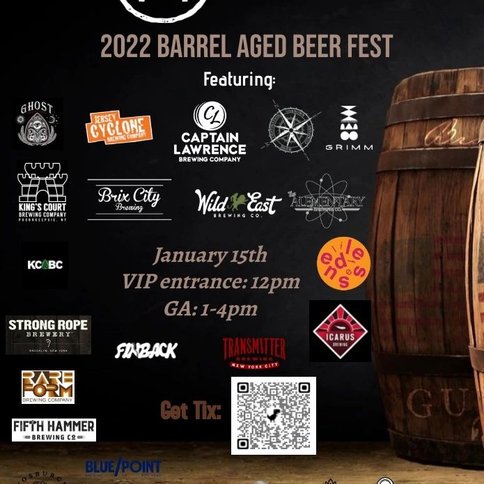 We’re bringing firepower to tomorrow’s Barrel Aged Beer Fest!⁣