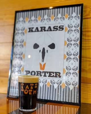 Perfect for a rainy day, fan-favorite Karass is back on tap.⁣