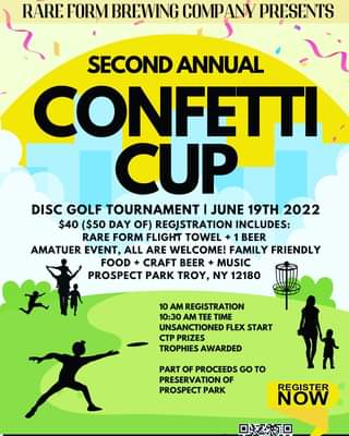 Registration is now open for the 2nd Annual Confetti Cup at the beautiful Prospe