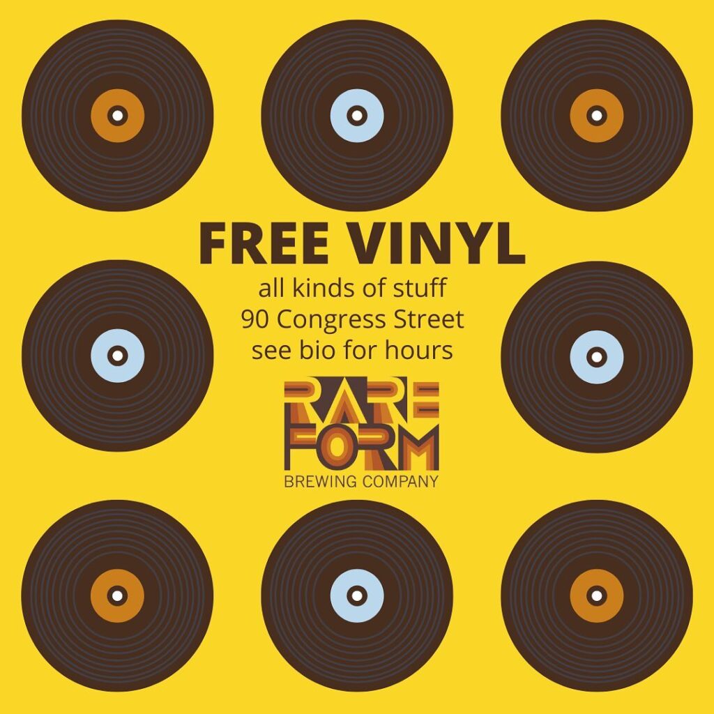 FREE VINYL. We rescued some records a while ago, and we’re happy to give these a