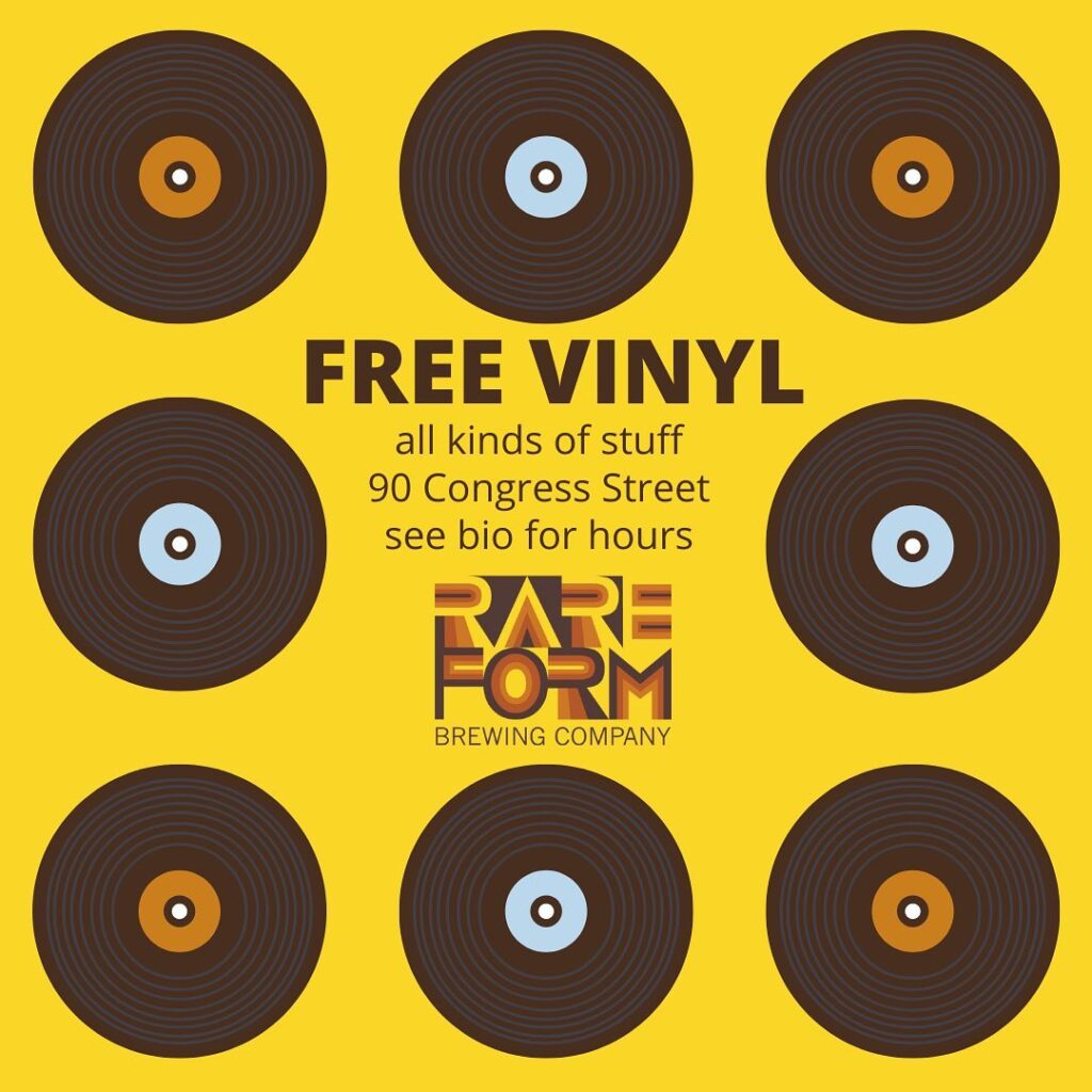 FREE VINYL. We rescued some records a while ago, and we’re happy to give these a