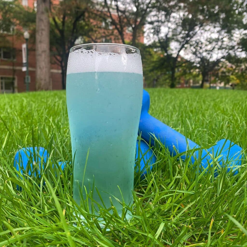 Hey, Sport! Our electrolyte-packed seltzer is back on tap. Tonight is vinyl nigh